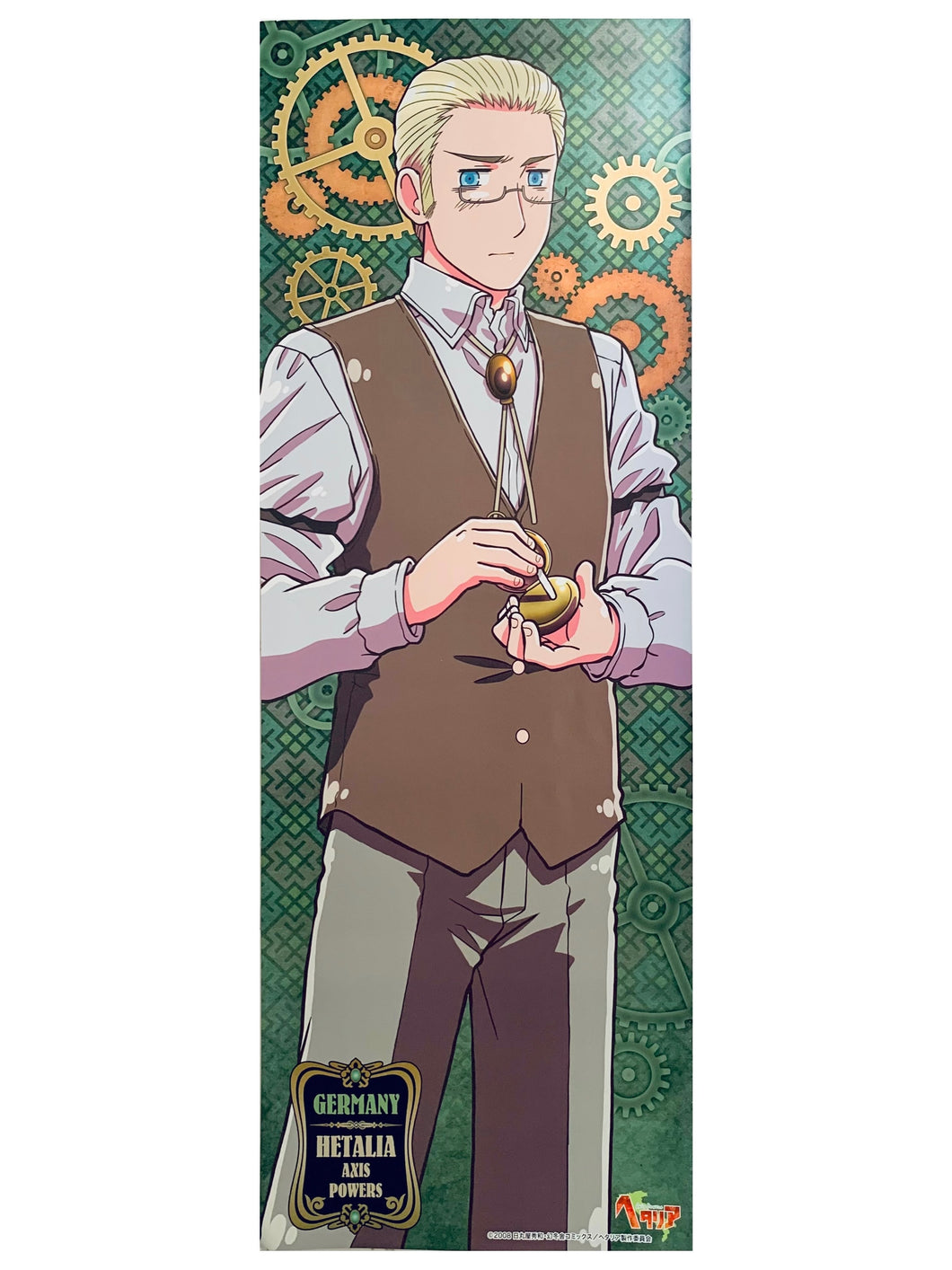 Hetalia Axis Powers - Germany - Stick Poster - Holographic Variant