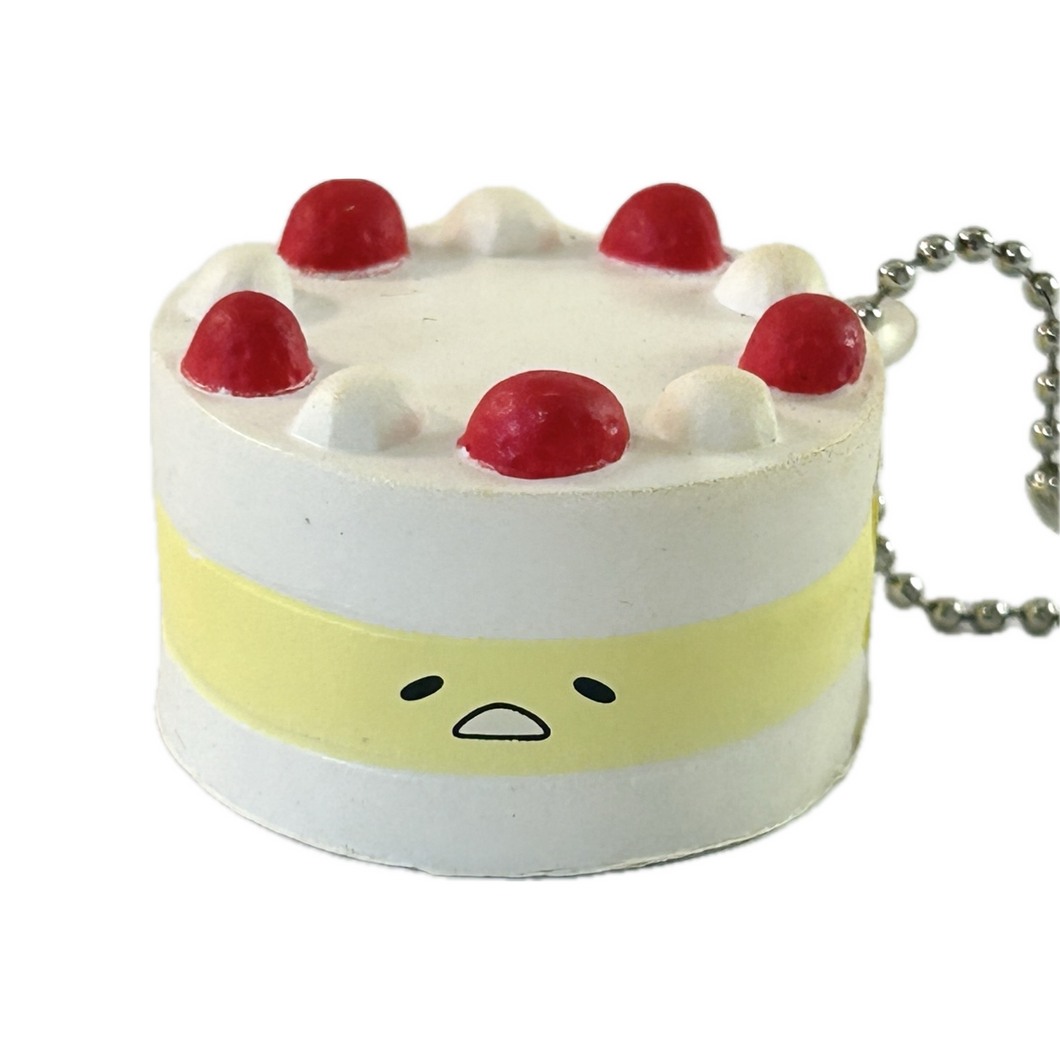 Gudetama Squishy Mascot - Strap - Shortcake