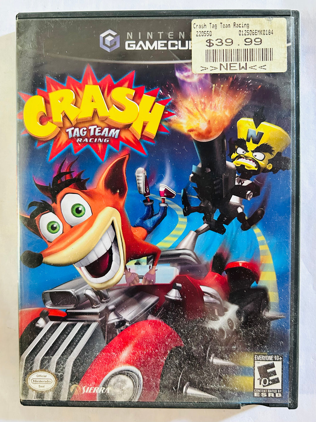 Crash Tag Team Racing - Nintendo GameCube / NGC - NTSC - CIB (DOL-G9RE-USA)