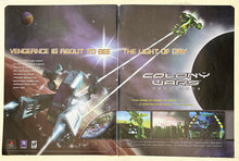 Cargar imagen en el visor de la galería, Colony Wars: Vengeance - PlayStation - Original Vintage Advertisement - Print Ads - Laminated A3 Poster
