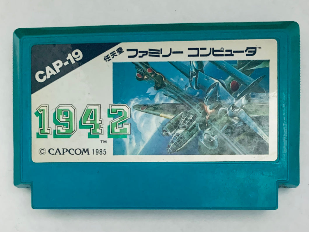 1942 - Famicom - Family Computer FC - Nintendo - Japan Ver. - NTSC-JP - Cart (CAP-19)