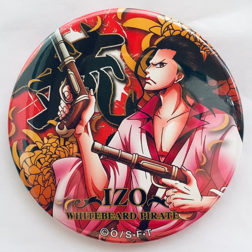 One Piece - Izou - OP Yakara Can Badge Vol.6 Fire
