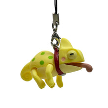 Load image into Gallery viewer, Walking Chameleon Strap - Yellow Dot
