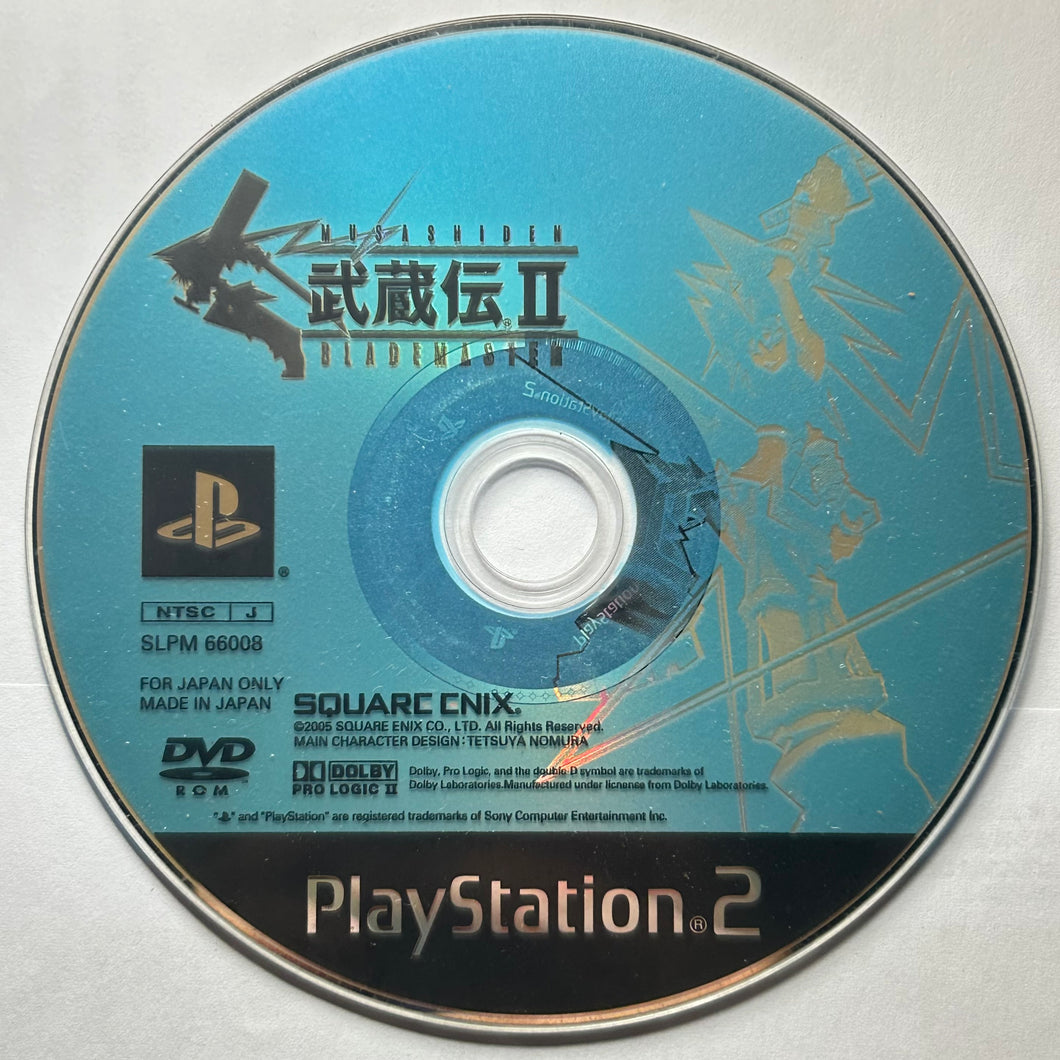 Musashiden II: Blade Master - PlayStation 2 / PS2 - NTSC-JP - Disc (SLPM-66008)