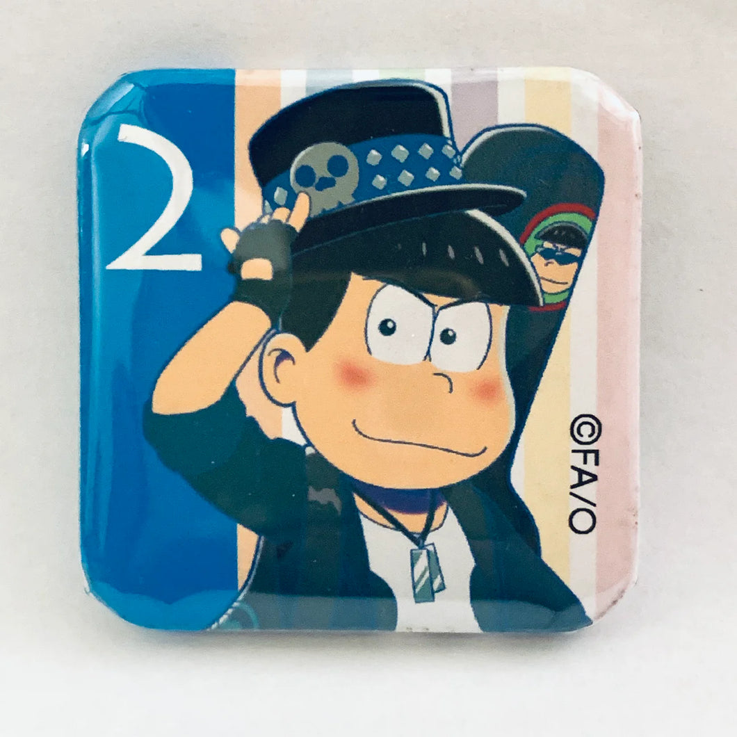 Osomatsu-san - Matsuno Karamatsu - Square Can Badge