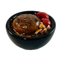 Load image into Gallery viewer, Miniature Foods - C. 100% Soya Black Beef Okushi Burger Soup Curry
