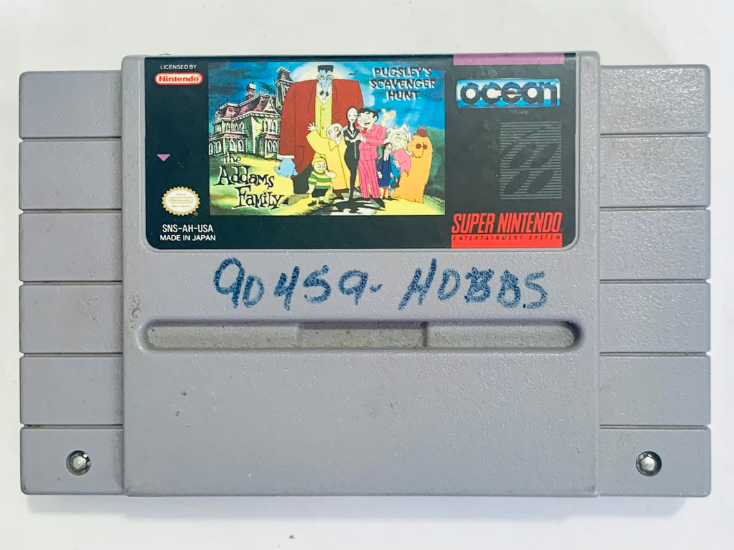 Addams Family Pugsley's Scavenger Hunt - Super Nintendo - SNES - NTSC-US - Cart (SNS-AH-USA)