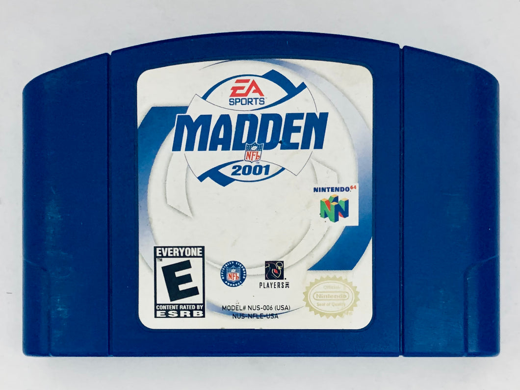 Madden NFL 2001 - Nintendo 64 - N64 - NTSC-US - Cart (NUS-NFLE-USA)