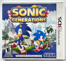 Cargar imagen en el visor de la galería, Sonic Generations - Nintendo 3DS / XL 2DS - NTSC - Box &amp; Manual (CTR-ASNE-USA)
