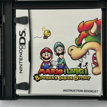 Load image into Gallery viewer, Mario &amp; Luigi: Bowser&#39;s Inside Story - Nintendo DS / DSLite DSi XL - NTSC - Box &amp; Manual (NTR-CLJE-USA)
