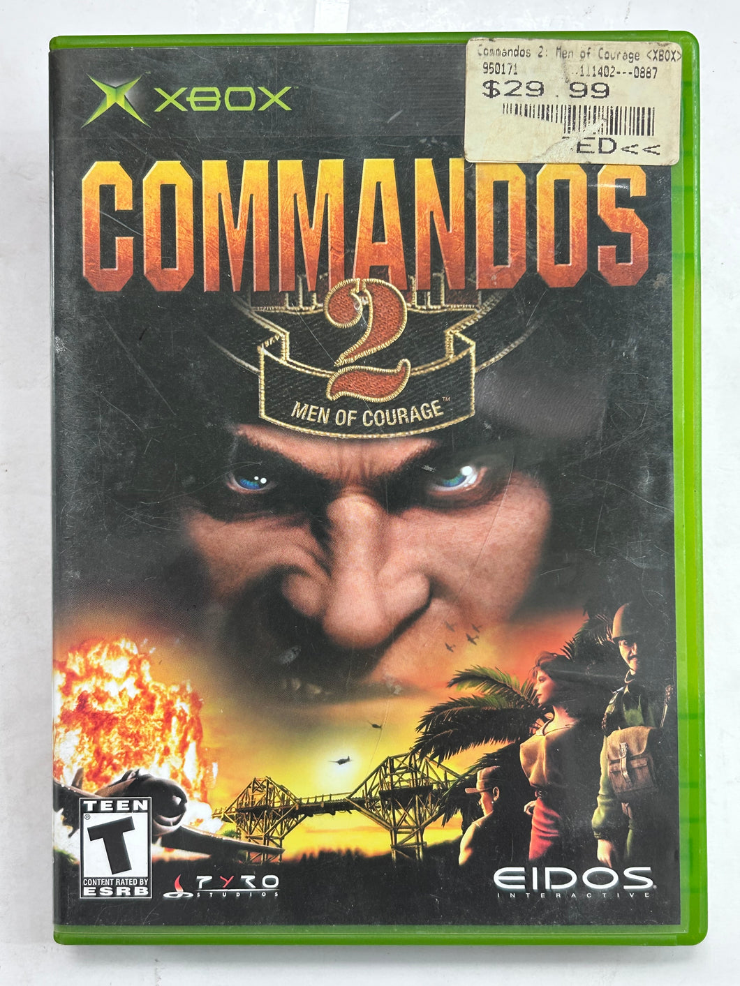 Commandos 2: Men of Courage - Xbox Classic - NTSC - CIB