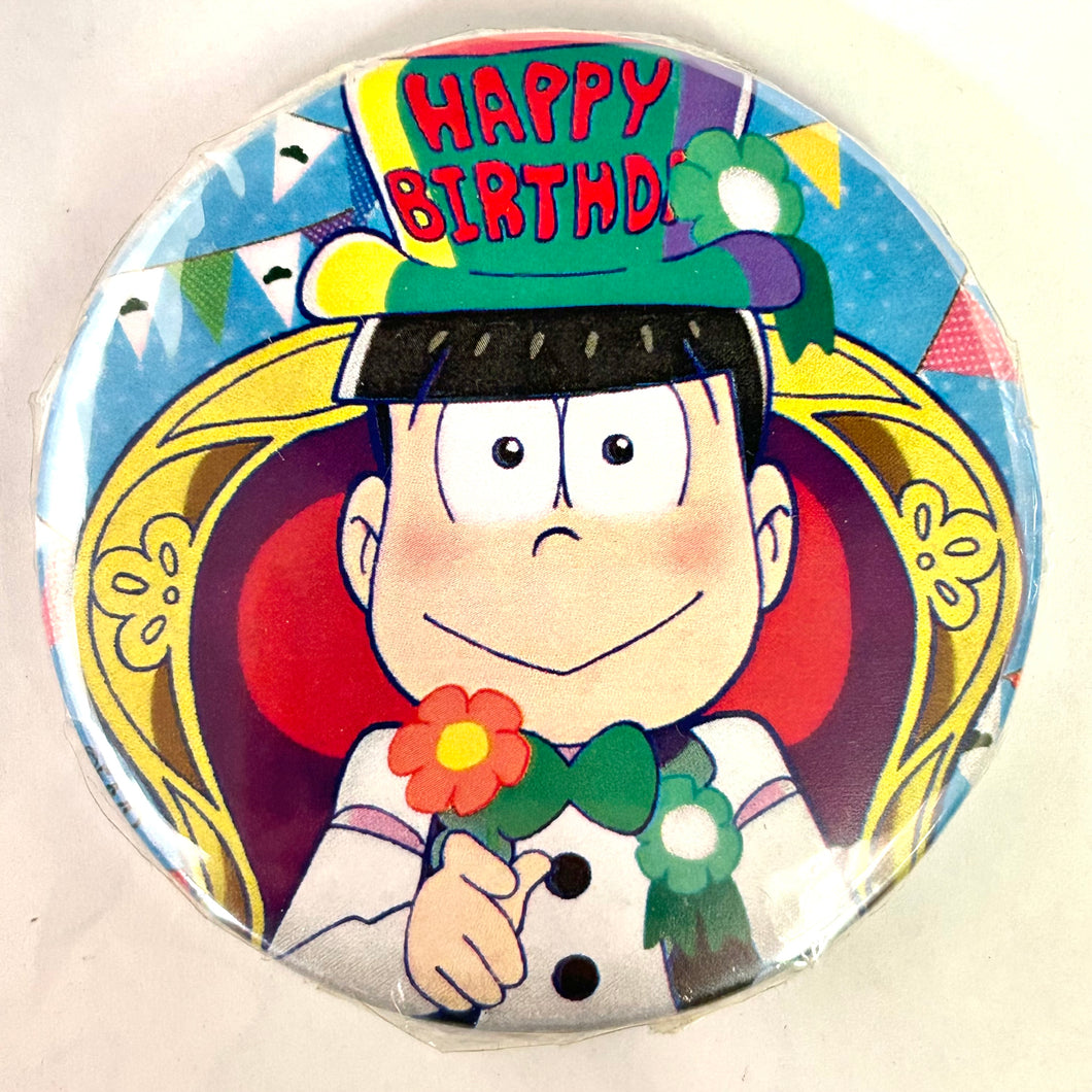 Osomatsu-san - Matsuno Choromatsu - Trading Can Badge Birthday ver.