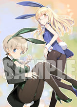 Load image into Gallery viewer, Strike Witches: Operation Victory Arrow - Lynette Bishop &amp; Perrine H Clostermann - A3 Clear Poster / File
