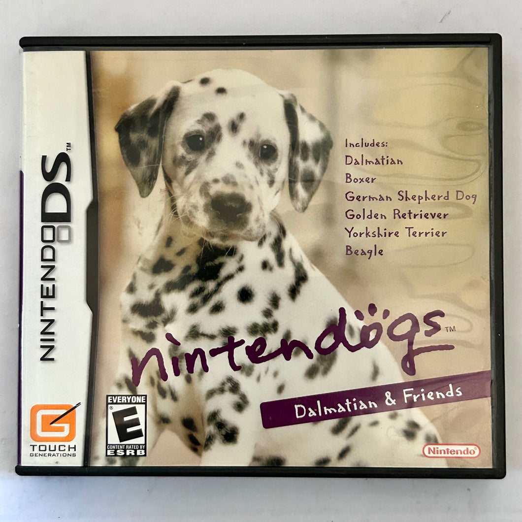 Nintendogs: Dalmatian & Friends - Nintendo DS / DSLite DSi XL - NTSC - Box & Manual (NTR-AD7P-USA)