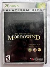 Load image into Gallery viewer, The Elder Scrolls III: Morrowind (Platinum Hits) - Xbox Classic/360 - NTSC - NOS - New
