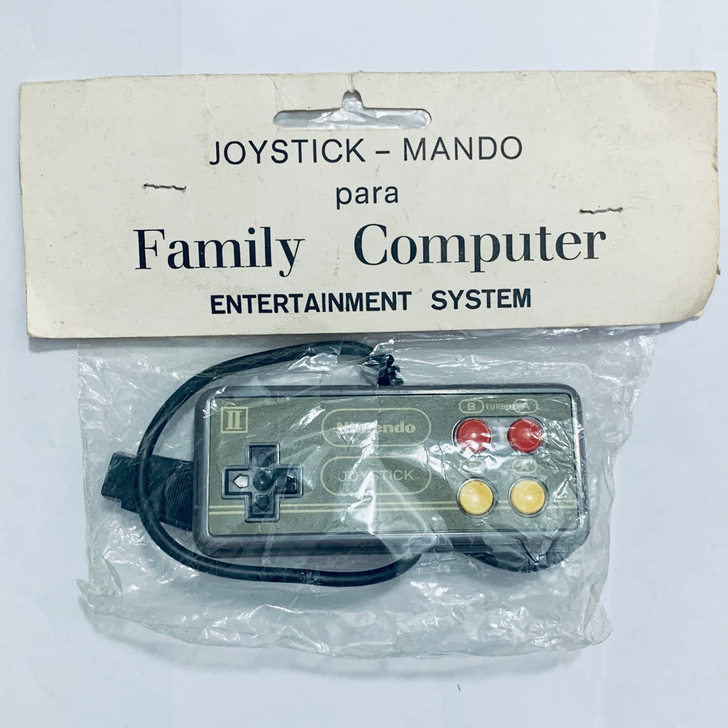 Control / Controller Pad 9 Pins - Famiclone - Atari / FC / NES - Brand New (Gray)