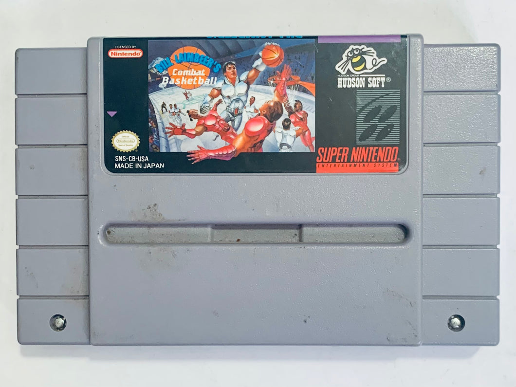 Bill Laimbeer's Combat Basketball - Super Nintendo - SNES - NTSC-US - Cart (SNS-CB-USA)