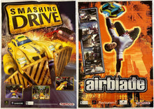 Load image into Gallery viewer, Airblade / Smashing Drive - PS2/NGC/Xbox - Vintage Double-sided Poster - Promo

