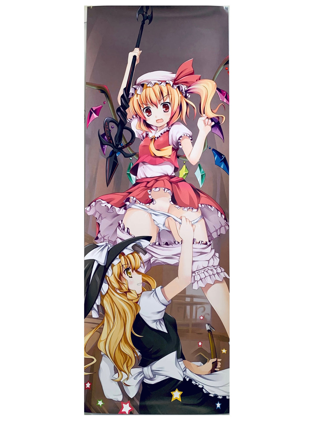 Touhou Project - Flandre Scarlet & Kirisame Marisa - Stick Poster - Doujin Goods