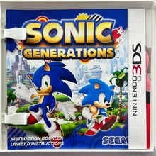 Cargar imagen en el visor de la galería, Sonic Generations - Nintendo 3DS / XL 2DS - NTSC - Box &amp; Manual (CTR-ASNE-USA)
