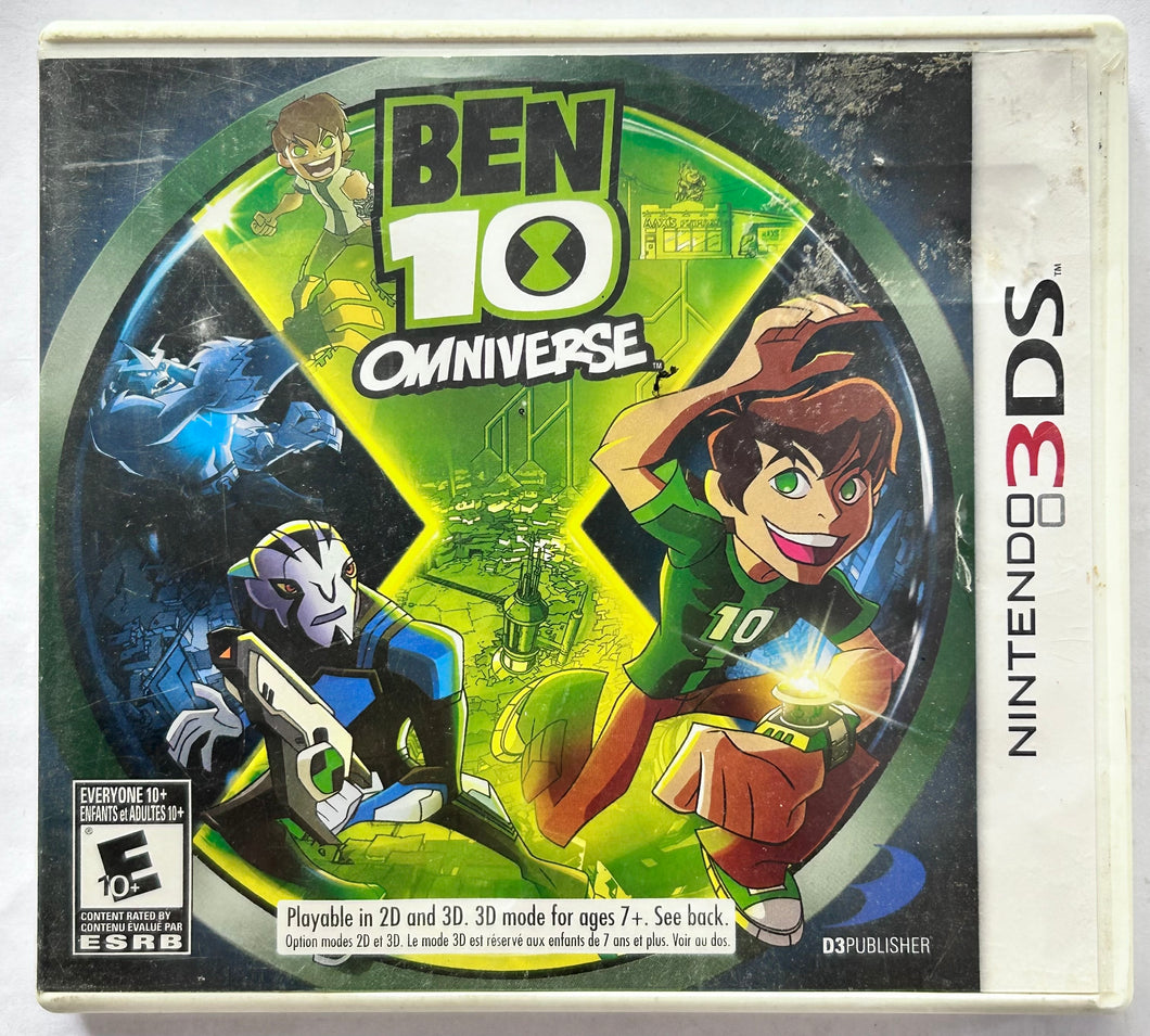 Ben 10: Omniverse - Nintendo 3DS / XL 2DS - NTSC - Box & Manual (CTR-ABVE-USA)