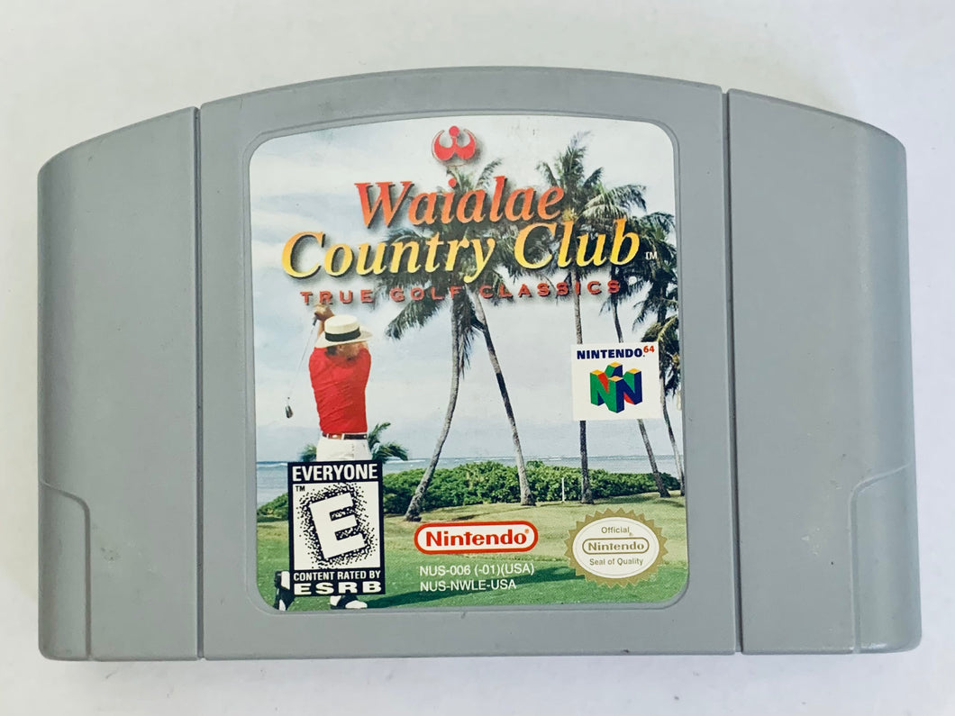 Waialae Country Club - Nintendo 64 - N64 - NTSC-US - Cart (NUS-NWLE-USA)