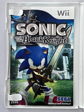 Load image into Gallery viewer, Sonic and the Black Knight - Nintendo Wii / Wii U - NTSC - Box &amp; Manual (RVL-RENE-USA)
