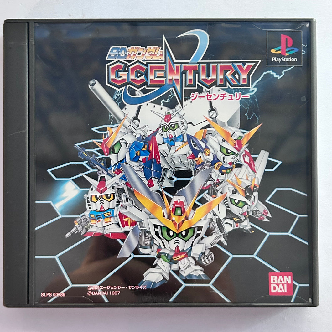 SD Gundam: G Century - PlayStation - PS1 / PSOne / PS2 / PS3 - NTSC-JP - CIB (SLPS-00785)