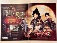 Cargar imagen en el visor de la galería, Onimusha 2: Samurai’s Detiny - Original Vintage Advertisement - Print Ads - Laminated A3 Poster
