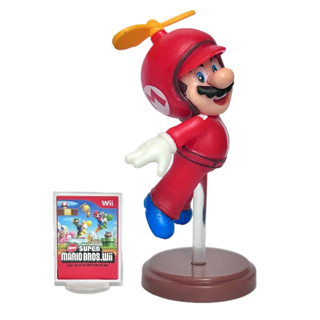 New Super Mario Bros. Wii - Mario - Trading Figure - Choco Egg - Propeller