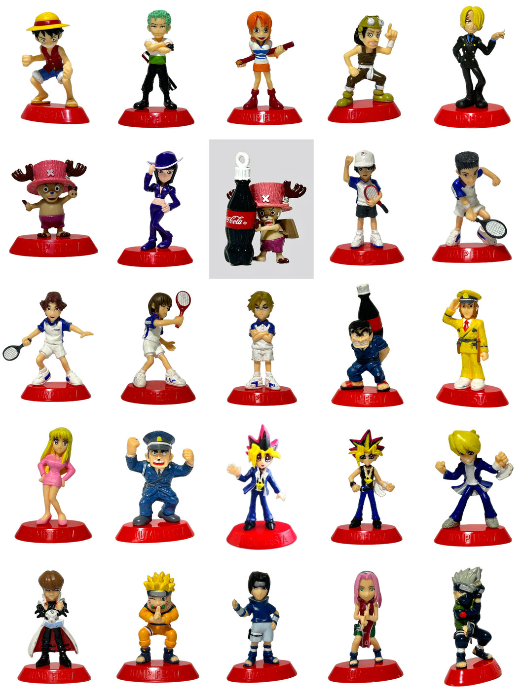 Coca-Cola Jump Festa 2003 Figure Collection (Complete Set)
