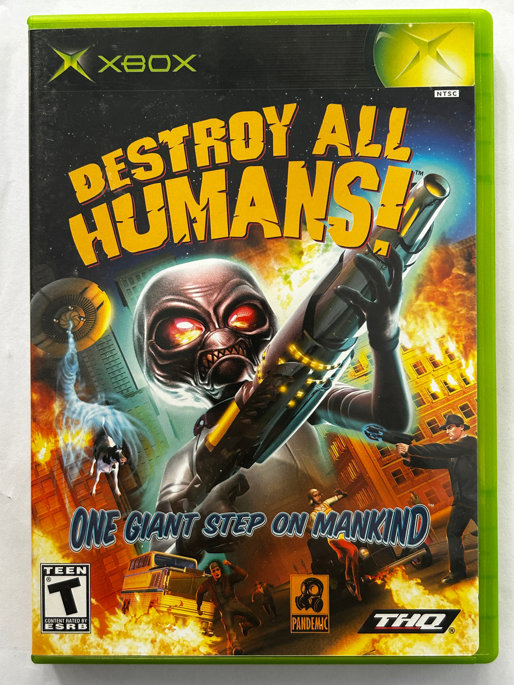 Destroy All Humans! - Xbox Classic - NTSC - Box & Manual