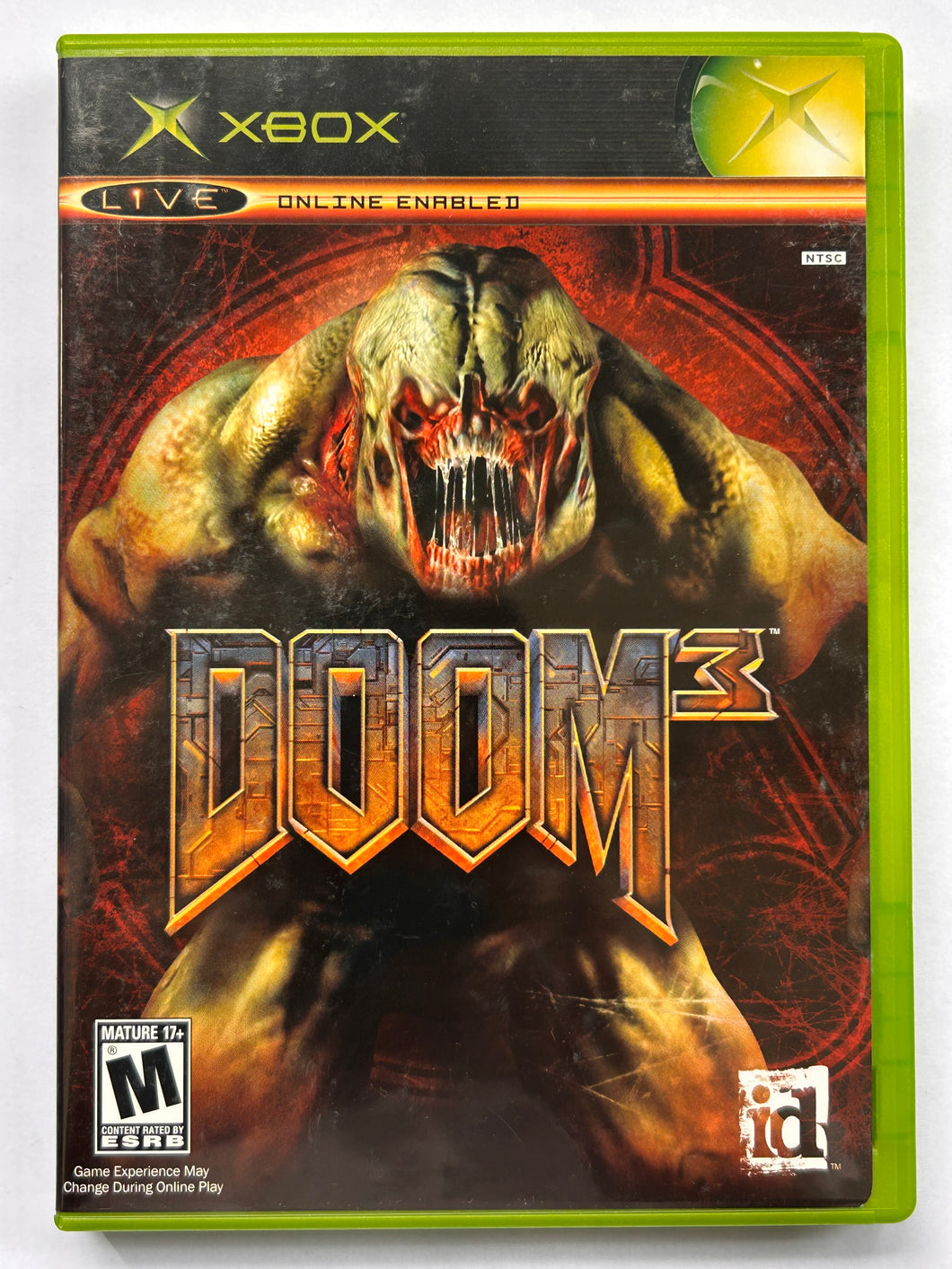 DOOM 3 - Xbox Classic - NTSC - Box & Manual (80705)