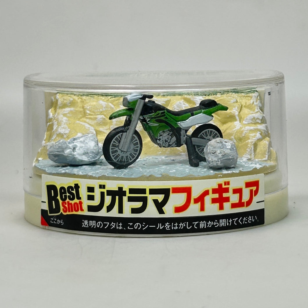 Riverside Off-road Bike Kawasaki KLX250 (Green) - Mini Diorama