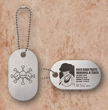 Cargar imagen en el visor de la galería, One Piece - Marshall D. Teach - Dog Tag Metal Charm
