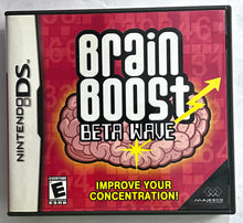 Load image into Gallery viewer, Brain Boost: Beta Wave - Nintendo DS / DSLite DSi XL - NTSC - CIB (NTR-AUIE-USA)
