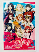 Load image into Gallery viewer, Love Live! School Idol Festival - Aqours - Clear Bromide / Character Card (Set of 3)
