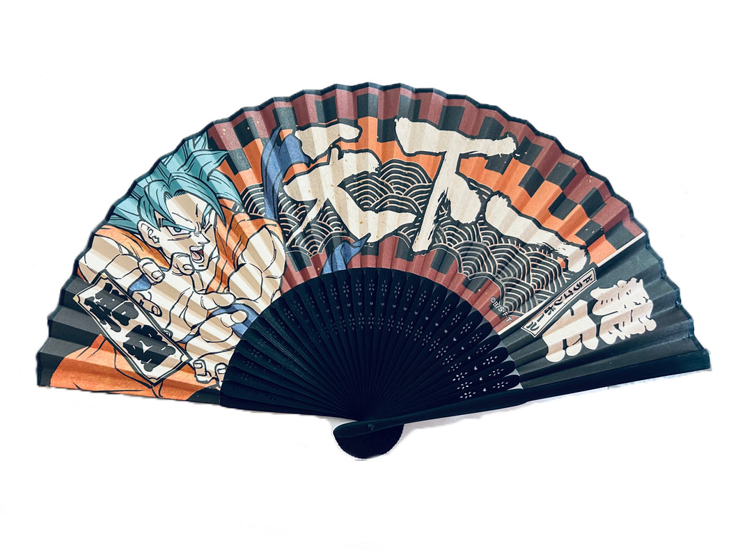 Dragon Ball Super - Son Goku SSGSS - Folding Fan - Sensu