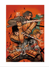 Cargar imagen en el visor de la galería, Drifters - Shimazu Toyohisa, Hijikata Toshizou &amp; Jeanne d&#39;Arc - A4 Acrylic Board
