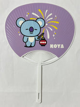 Cargar imagen en el visor de la galería, BT21 - KOYA - Mini fan - Uchiwa - BTS
