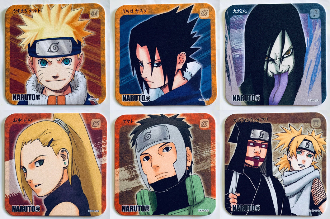 Naruto Art Coaster Set, Naruto Exhibition (Set of 6)