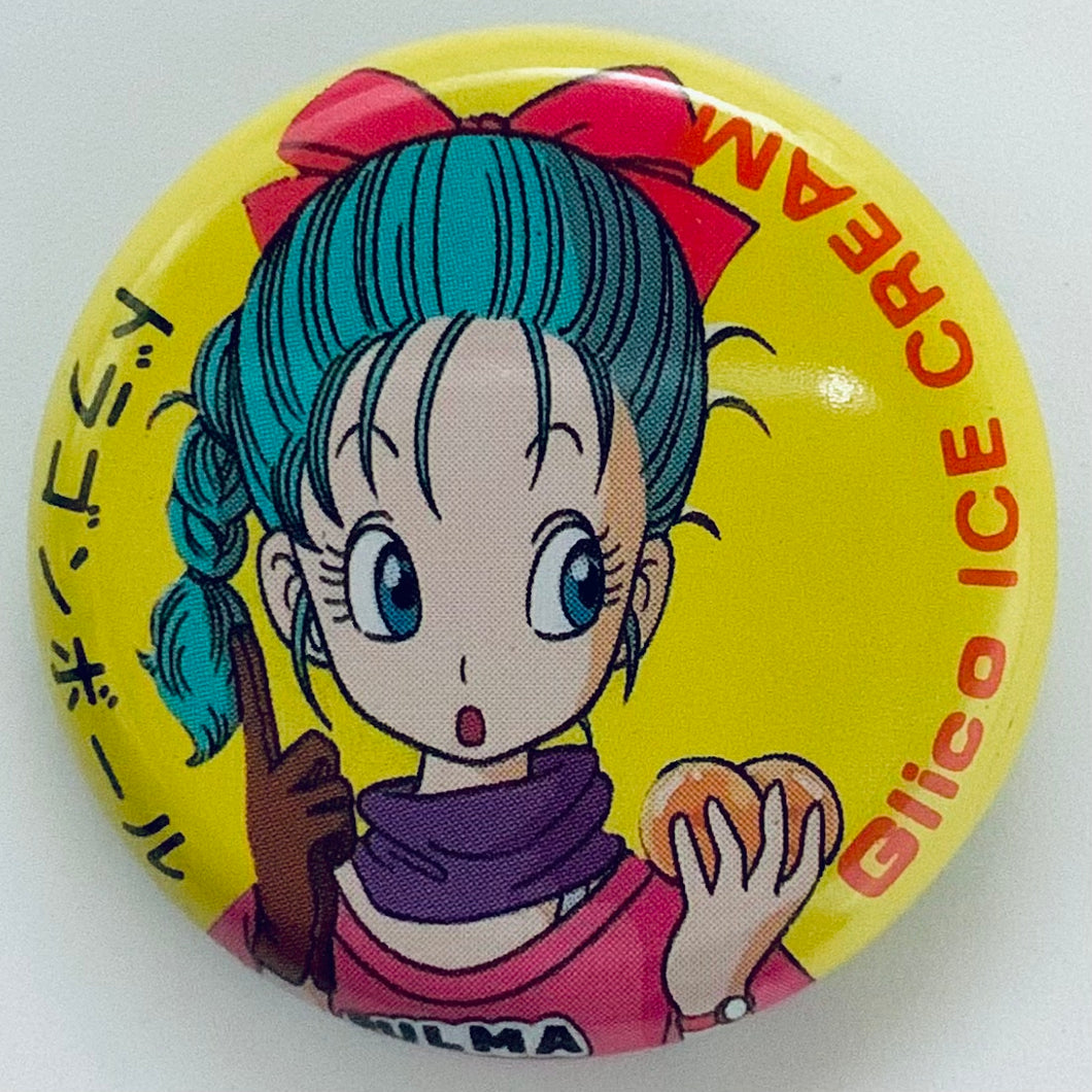 Dragon Ball - Bulma - Can Badge - Glico Ice Cream Gift