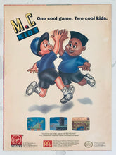 Load image into Gallery viewer, Paper Boy / M.C Kids - Nintendo NES / Genesis - Original Vintage Advertisement - Print Ads - Laminated A4 Poster
