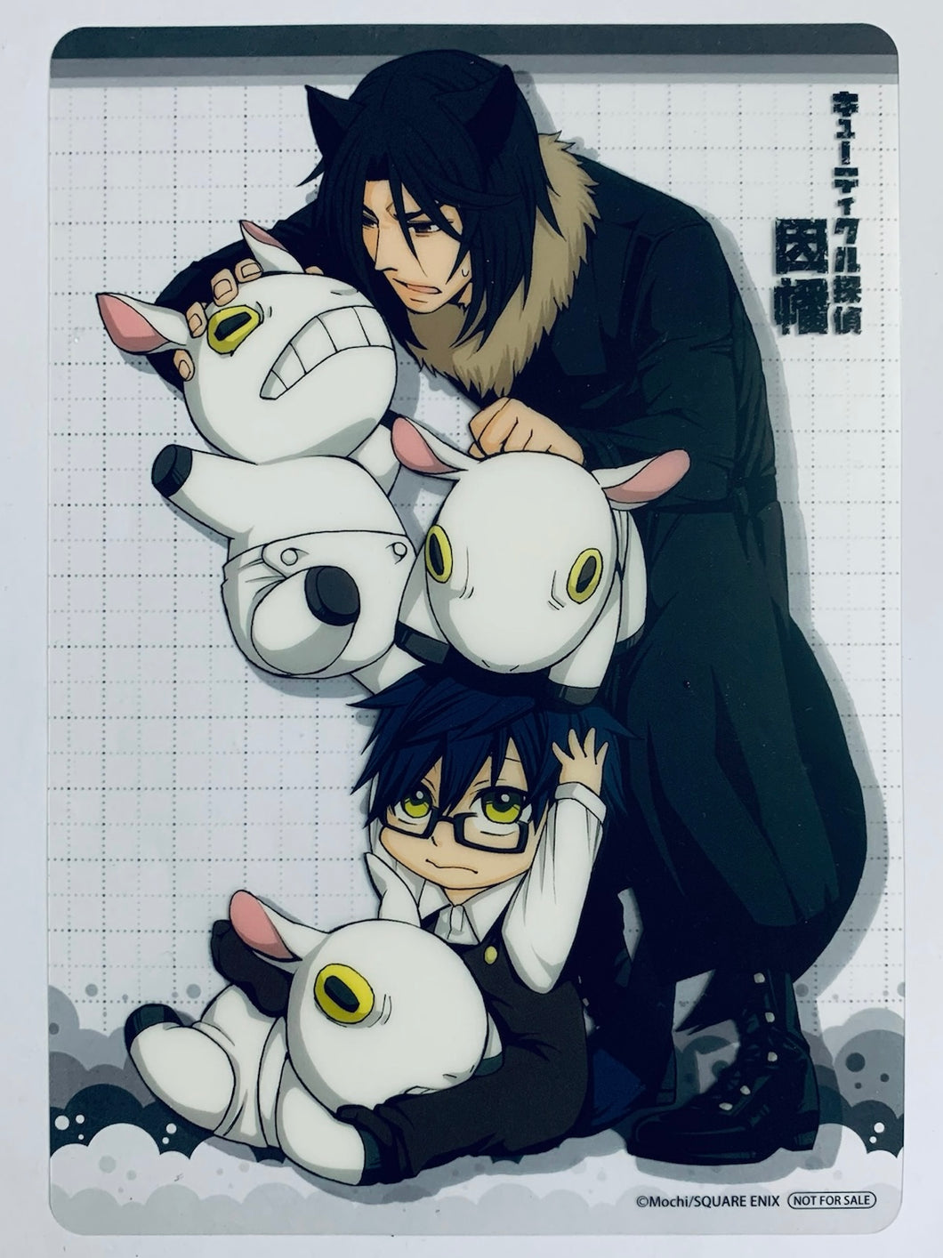 Cuticle Tantei Inaba - Torayasu Kurami, Shinozuka Yatarou & Valentino - Clear Sheet