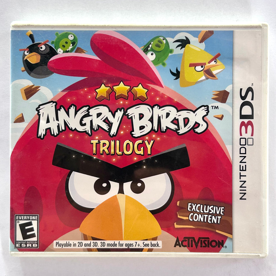 Angry Birds Trilogy - Nintendo 3DS / XL 2DS - NTSC - Box Only (CTR-ANGE-USA)
