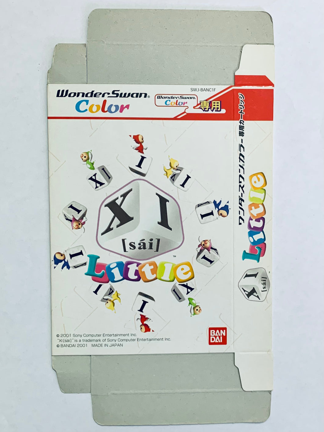 XI [sai] Little - WonderSwan Color - WSC - JP - Box Only (SWJ-BANC1F)