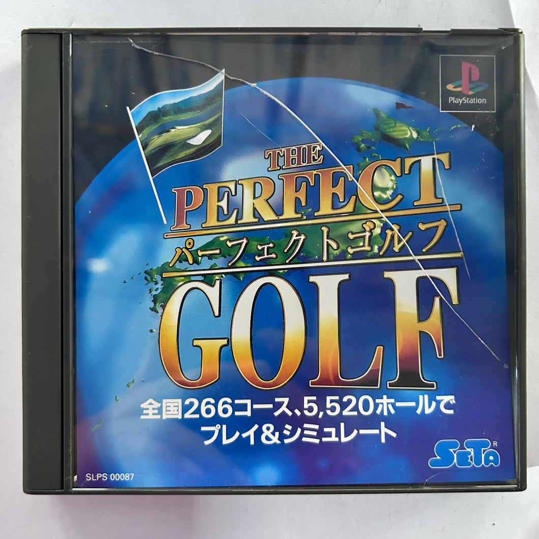 The Perfect Golf - PlayStation - PS1 / PSOne / PS2 / PS3 - NTSC-JP - CIB (SLPS-00087)