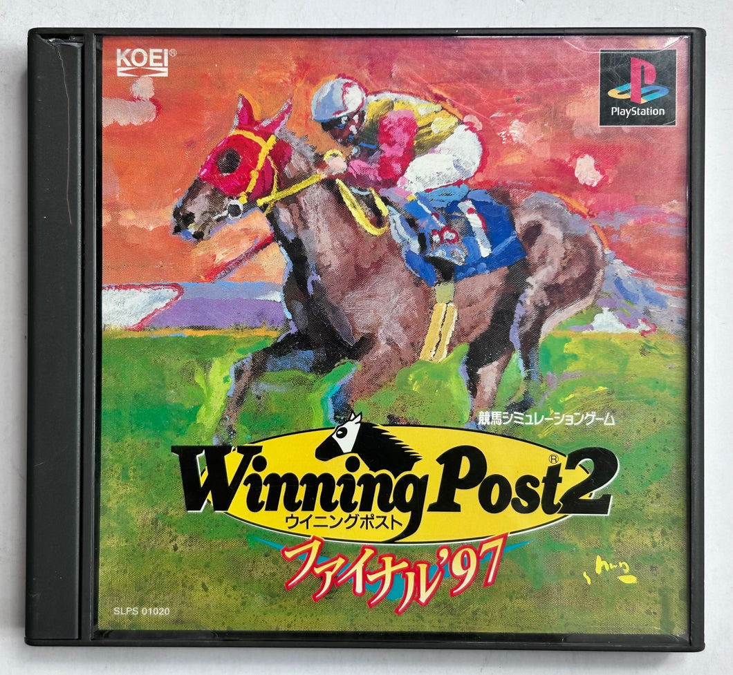 Winning Post 2: Final '97 - PlayStation - PS1 / PSOne / PS2 / PS3 - NTSC-JP - CIB (SLPS-01020)