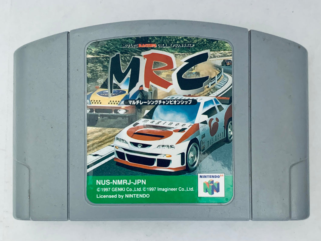 MRC: Multi-Racing Championship - Nintendo 64 - N64 - Japan Ver. - NTSC-JP - Cart (NUS-NMRJ-JPN)