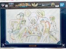 Load image into Gallery viewer, One Piece - Luffy, Nami, Zoro, Sanji &amp; Usopp - Genga Print - Ichiban Kuji with OP Treasure Cruise (I Prize)

